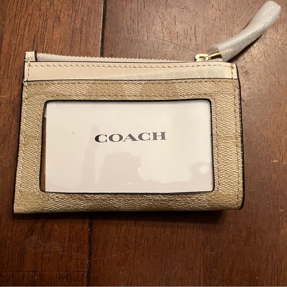 New Coach Mini Skinny Id Case
